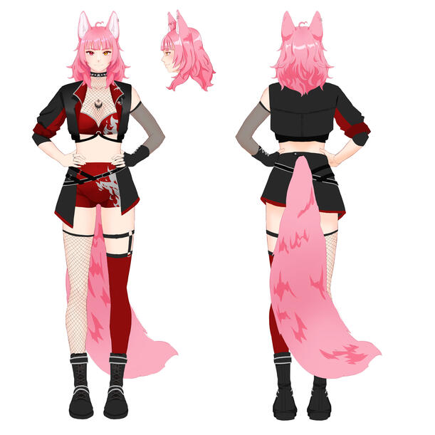 WIP Foetic charadesign (X - Foetiic)